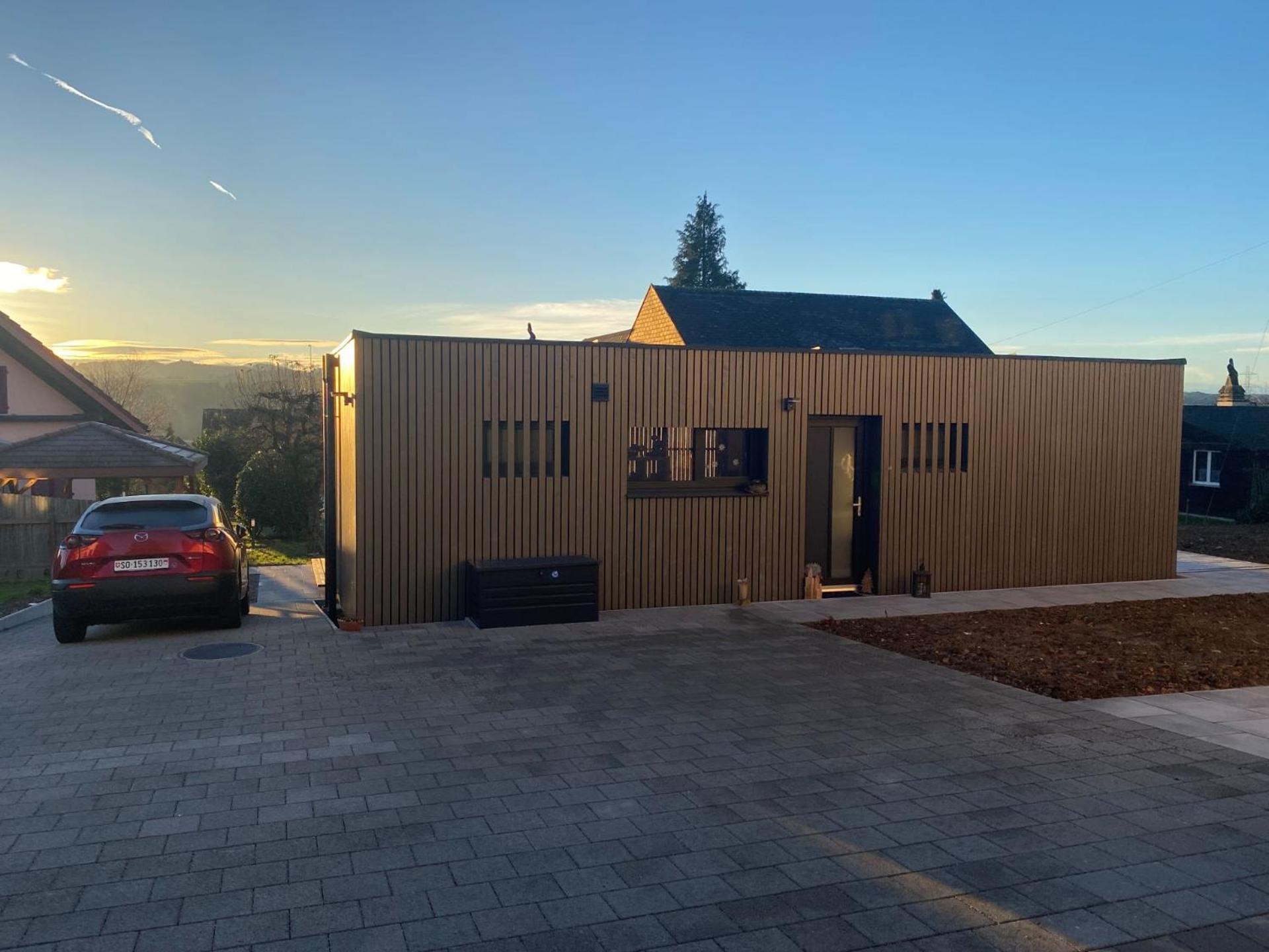Auf Wolke 7 - Gaeste-Studio Im Mini House In Ch-4556 Aeschi So Exterior foto